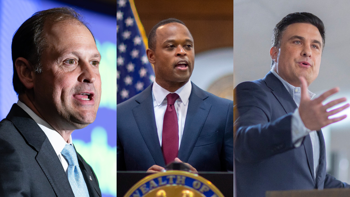 Morris, Barr trade insults in first KY GOP Senate debate. Cameron avoids the fray