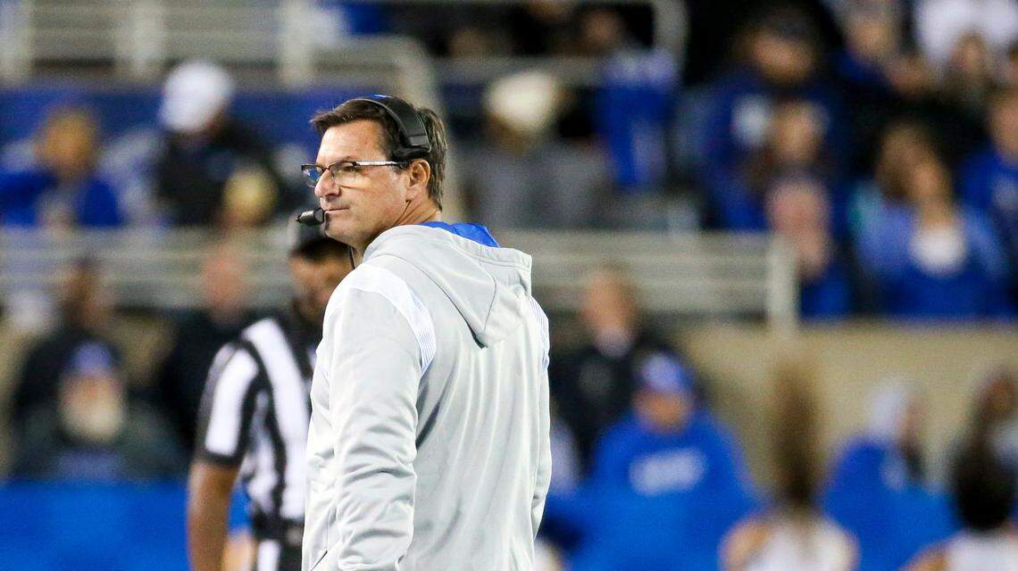 Kentucky offensive coordinator Rich Scangarello says he expected more from the Wildcats attack in 2022. “No one is more disappointed in the expectations we had and how this season has gone than me,” he said. “I feel terrible. I want to score points. I came here to help (Mark Stoops) do something special.”