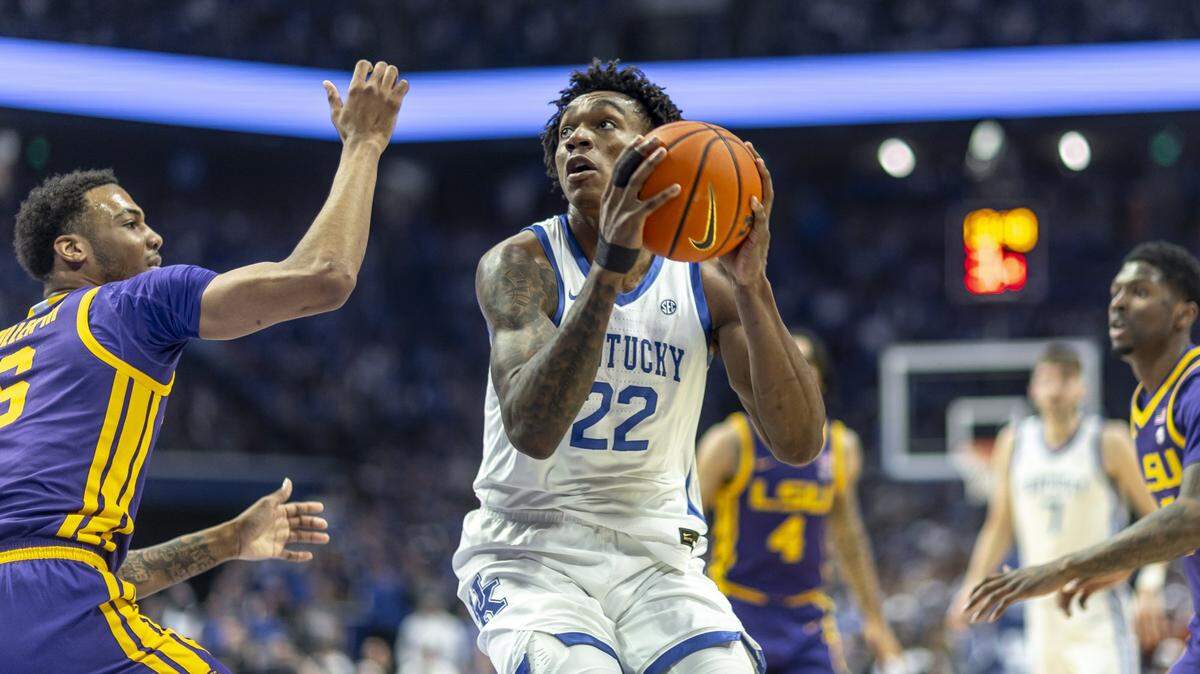 Box score from No. 19 Kentucky basketball’s 95-64 SEC win over LSU on Senior Night