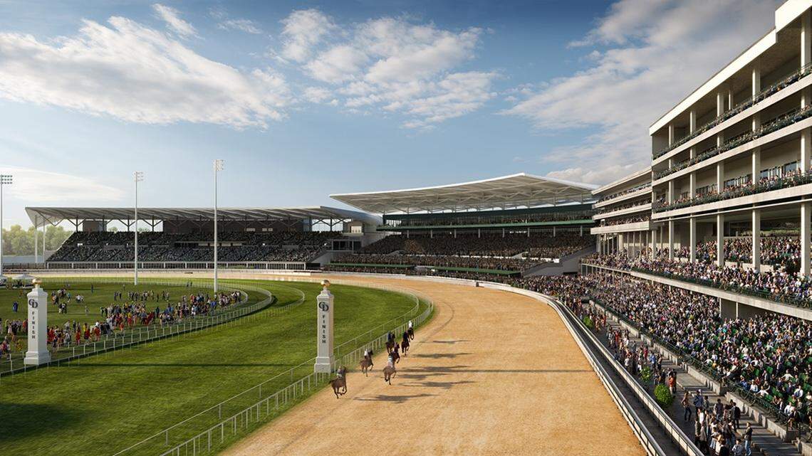 Churchill Downs plans $300M first turn seating renovation and expansion