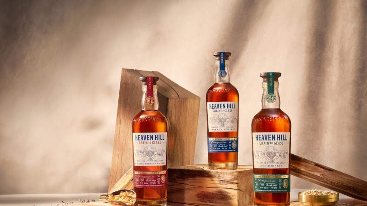 Heaven Hill is releasing three new whiskeys in its award-winning Grain to Glass line, all specially aged in Chinquapin Oak barrels: Kentucky Straight Wheated Bourbon, Kentucky Straight Bourbon and Kentucky Straight Rye will be available in November with a suggested retail price of $129.99 for a 700mL bottle.