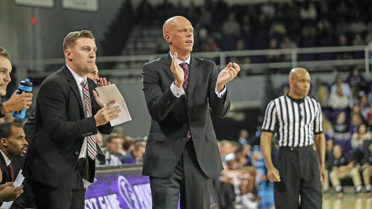 Eastern Kentucky Coach A.W. Hamilton during the Colonels’ 70-69 comeback road victory over Tubby Smith and High Point last Saturday. “It’s one I will never forget,” Hamilton says.