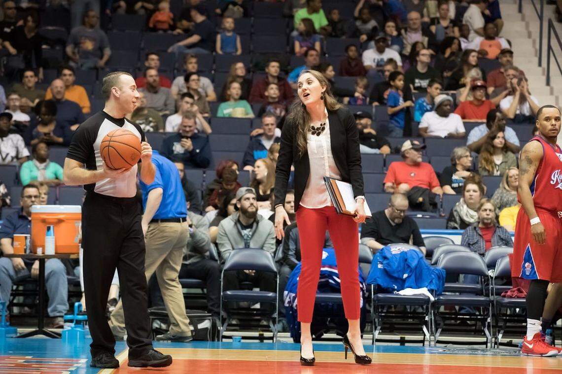 A former University of New Orleans basketball player and an ex-aide in the Milwaukee Bucks basketball operations department, Sarah Gayler is the new head men’s basketball coach and athletics director at Brescia University in Owensboro.