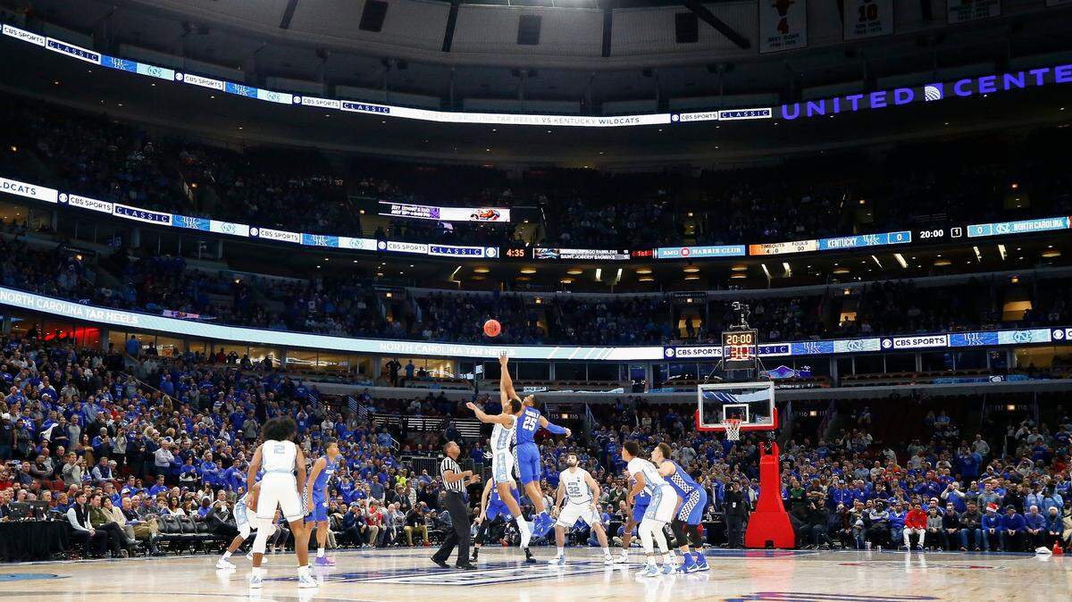 Kentucky beat North Carolina in the 2018 edition of the CBS Sports Classic, and the two teams played again in 2020 and 2021.