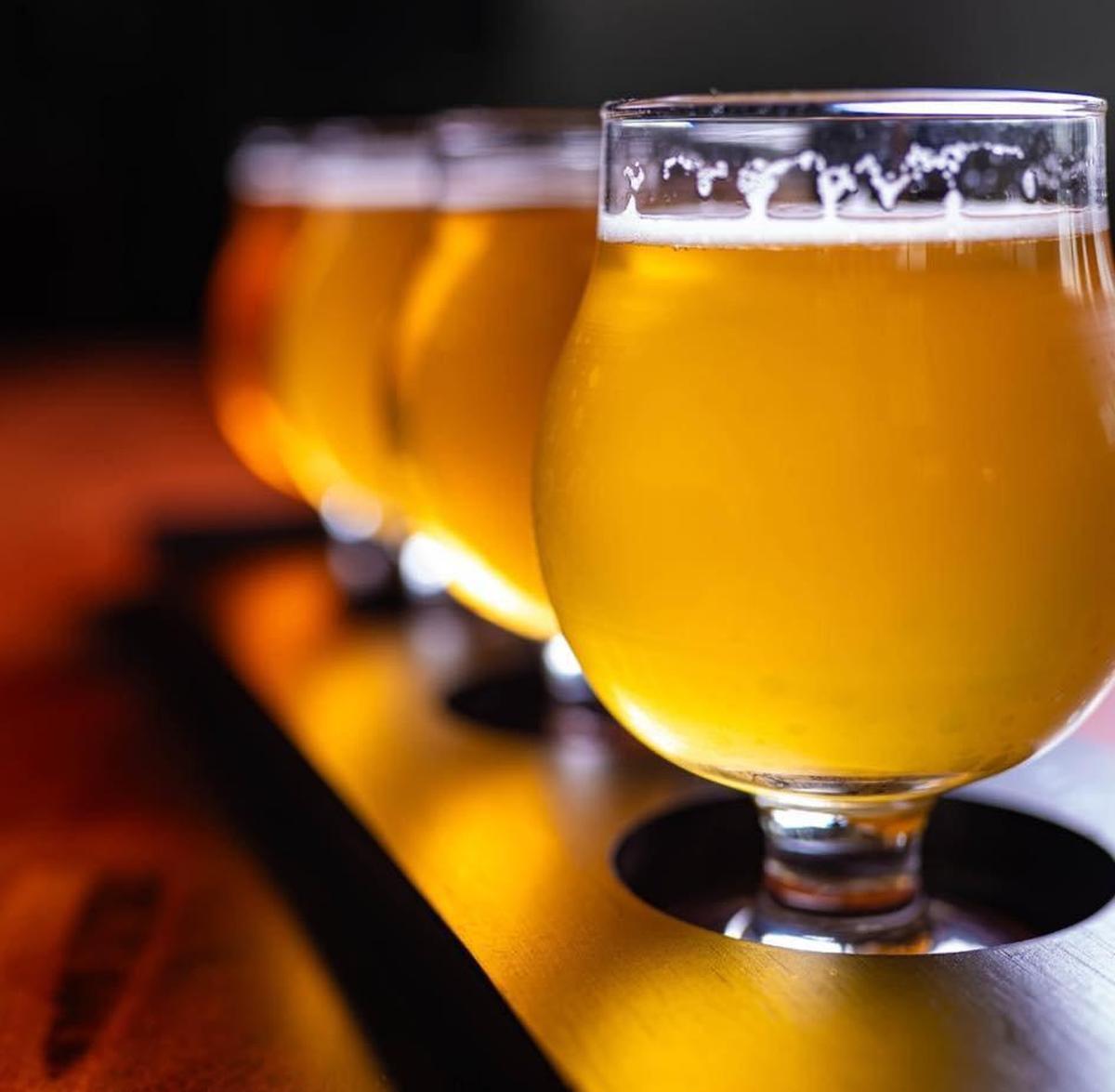 In addition to pints and growler, Black-Type Brewing has flights of their craft beer. The new Lexington taproom has a variety of IPAs, stouts, sours, ciders and ales. They currently make eight beers at the brewery with plans to make 16.