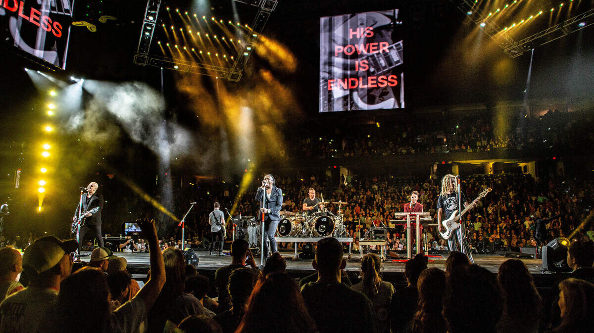 Newsboys United headline WinterJam 2019 at Rupp Arena. The hit-making, award-winning Australian-based group first formed in the 1985.