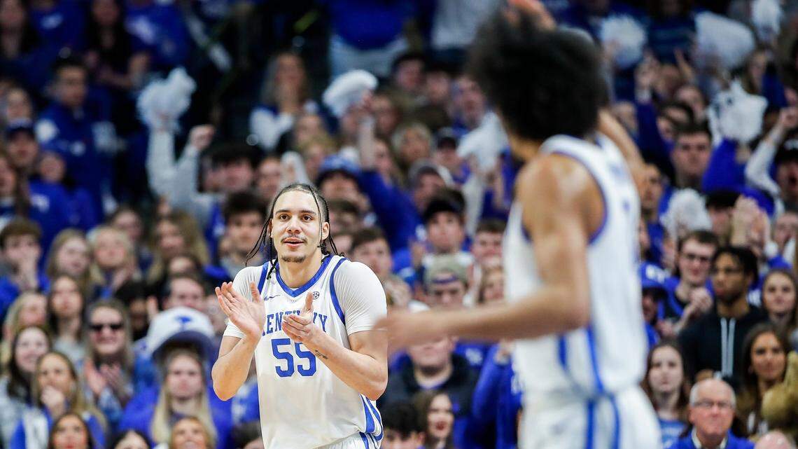 Lance Ware averaged 2.0 points and 2.0 rebounds in 9.9 minutes over 28 games for UK this past season.