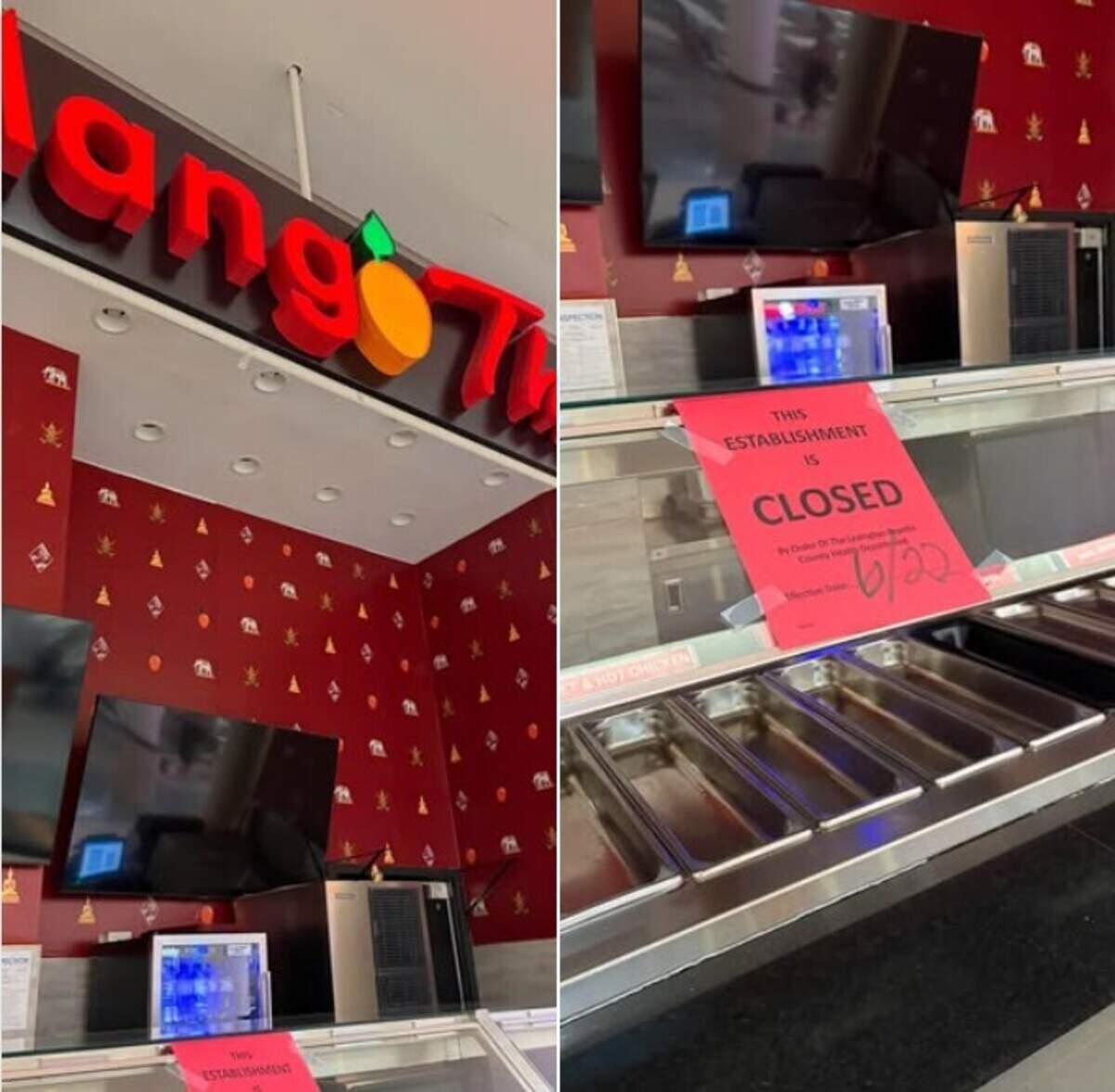 In a post on social media, a Lexington diner asked why the Mango Thai restaurant in the Fayette Mall food court was closed.