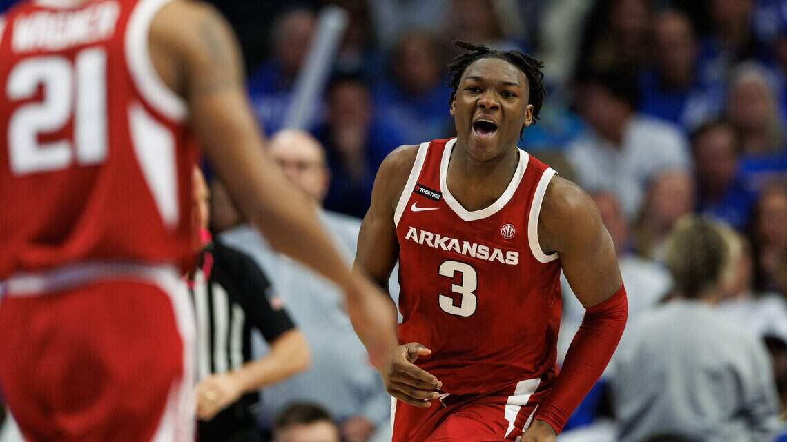 Former Kentucky and Arkansas basketball player Adou Thiero selected in 2025 NBA draft