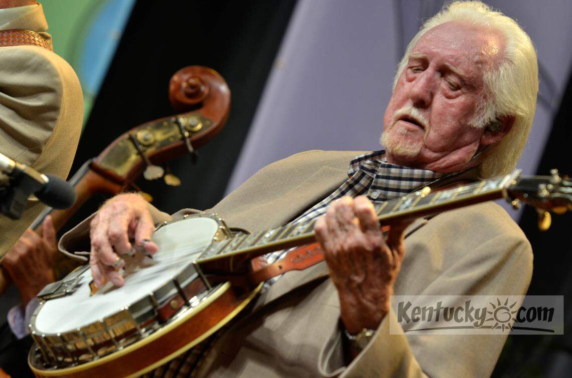 Banjo legend J.D. Crowe at the Festival of the Bluegrass in 2013.