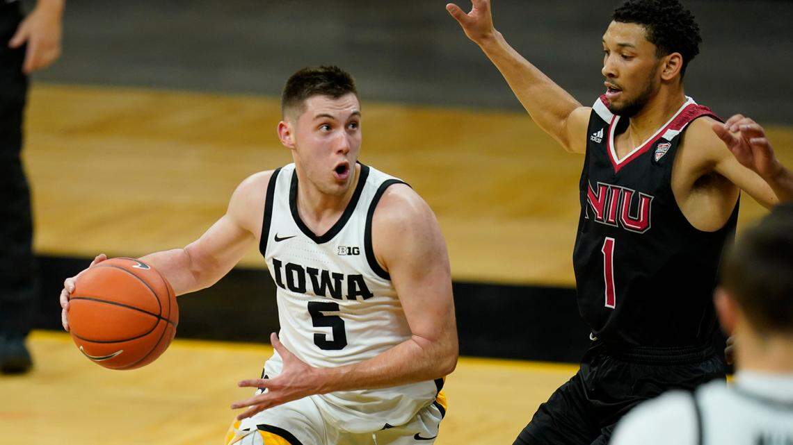 Iowa guard CJ Fredrick has been a 46-percent three-point shooter over his two seasons with the Hawkeyes.