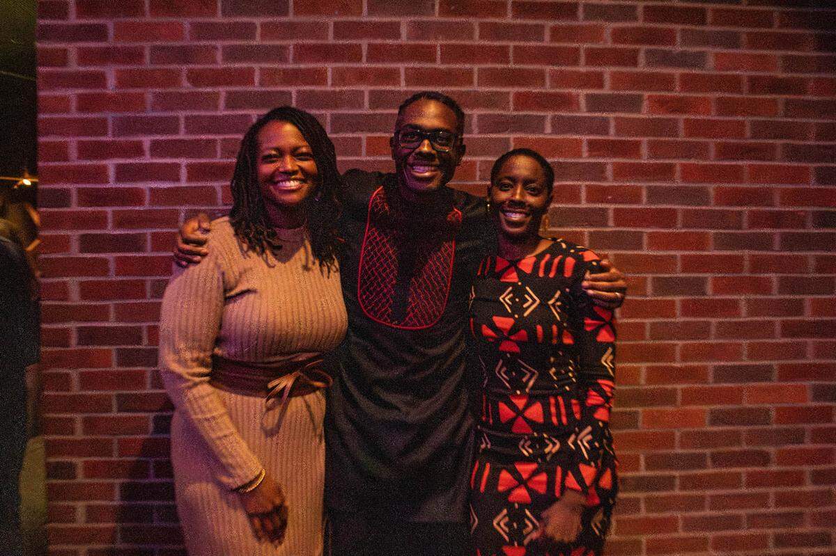 Shawn Okpebholo, center, got his start in music attending Salvation Army summer camps in Lexington with his two sisters.