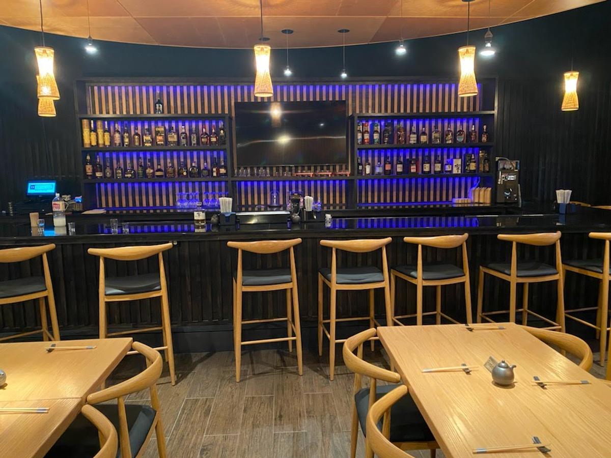 The full bar at Omakase will serve bourbon as well as Japanese whiskeys and sake.