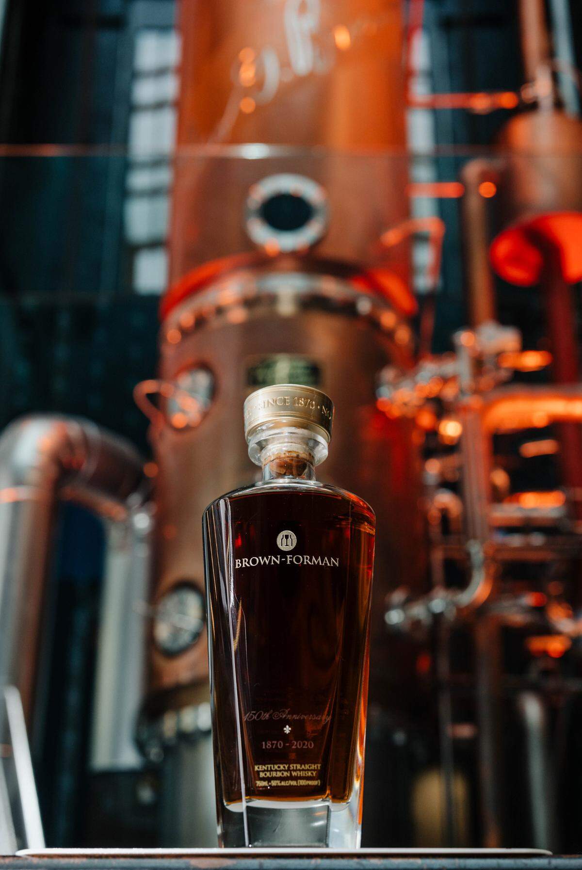 The special 12 1/2-year-old bourbon was bottled for the 150th anniversary of the Old Forester in 2020. But these bottles were put in storage when the pandemic hit. Now they are offered for sale.