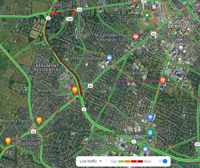 Lexington KY traffic: New Circle Rd reopened after accident | Lexington ...