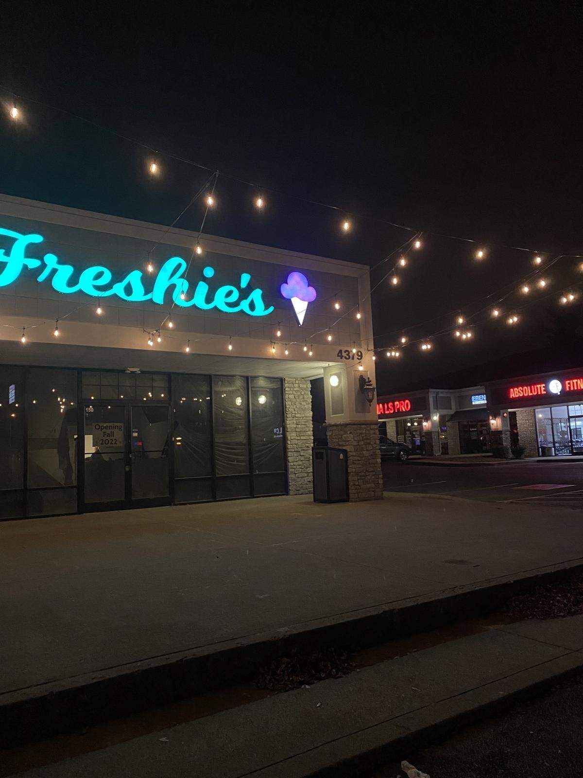 The second location of Freshie’s will be in a corner spot in South Elkhorn Village, near Ramsey’s Diner and several other restaurants. The sign has been up for a while but construction has been slow. The ice cream parlor is expected to open early in 2023.