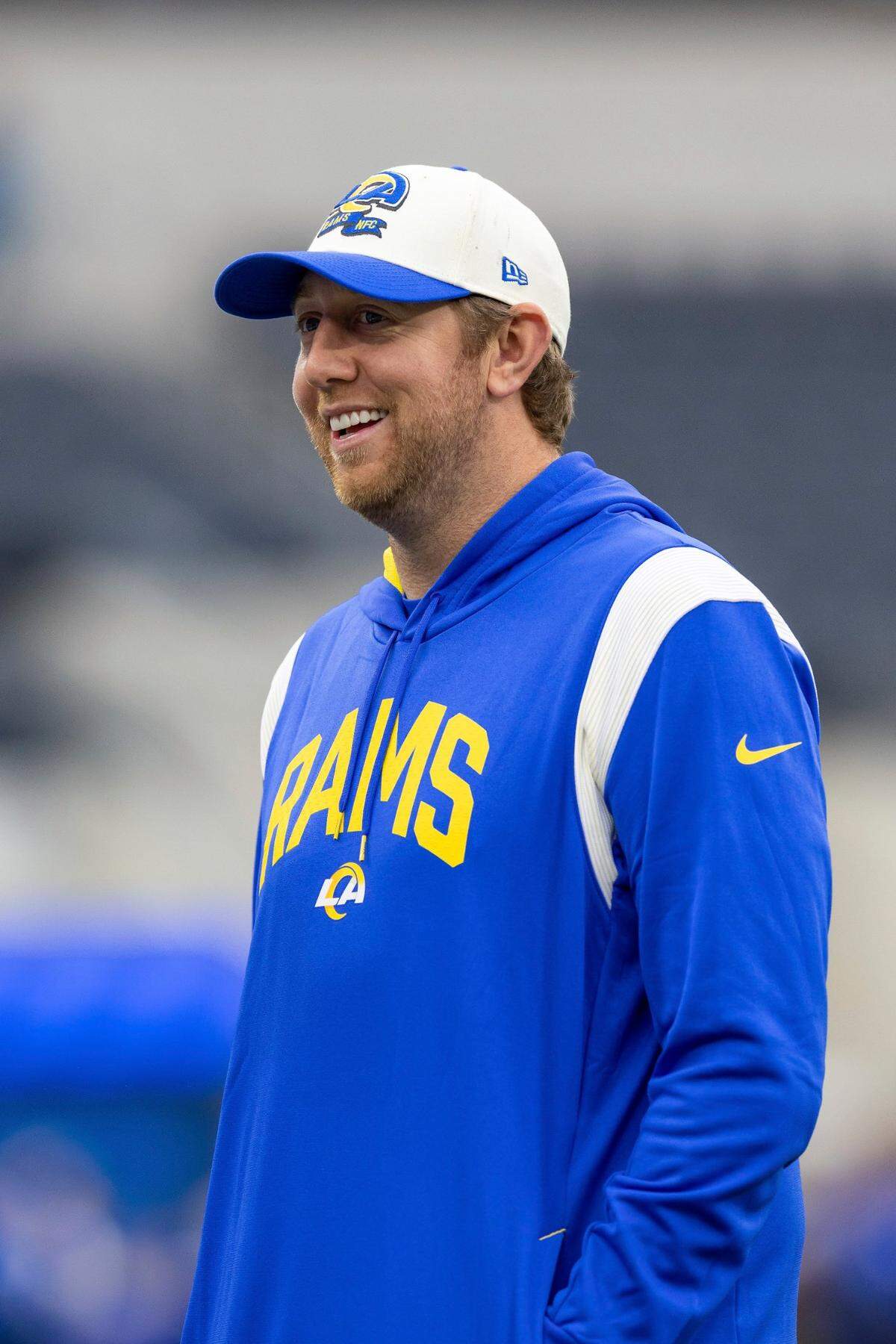 Los Angeles Rams offensive coordinator Liam Coen is expected to be rehired as the Kentucky Wildcats’ OC once the NFL regular season concludes.