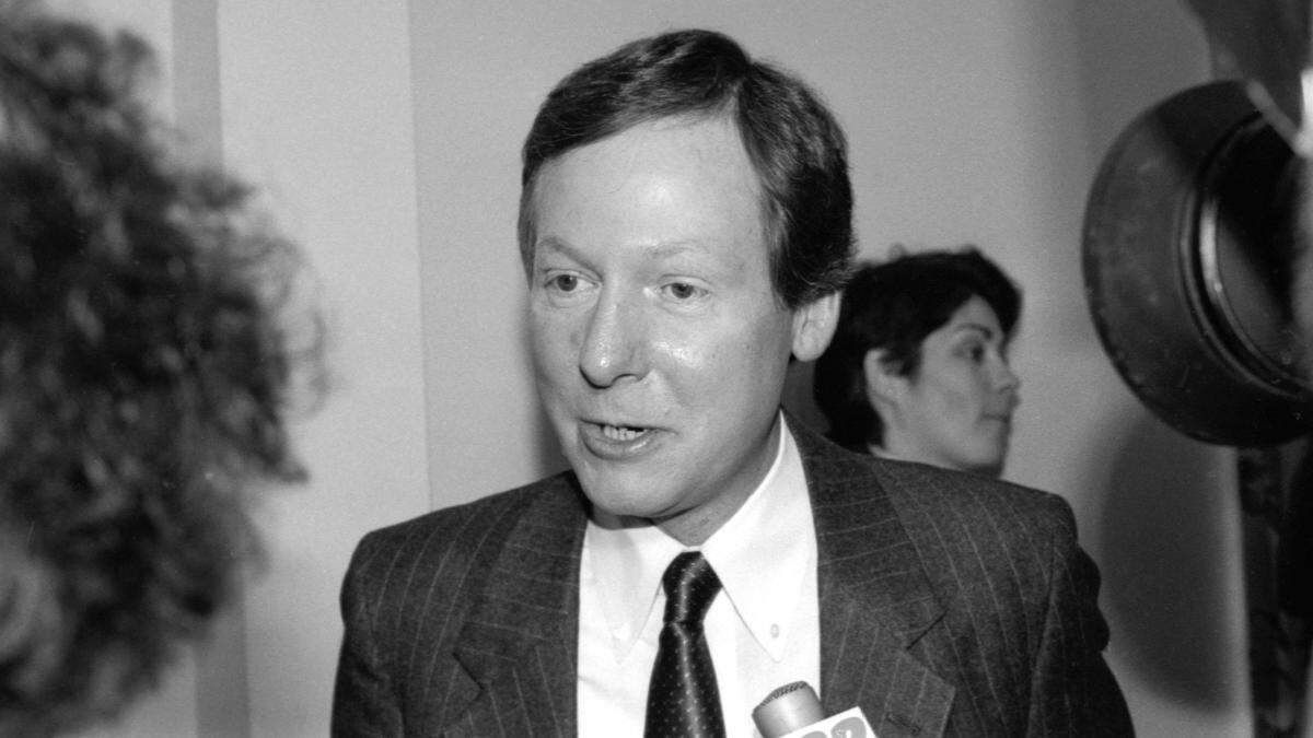 Kentucky’s newest U.S. Senator, Mitch McConnell of Louisville, greets supporters Jan. 13, 1985 at the Lansdowne Club in Lexington, Ky. About 4,000 people waited in line to greet McConnell, who had been sworn into office just 10 days earlier after his November upset of two-term incumbent Sen. Walter D. Huddleston. The turnout to meet McConnell in Lexington - eight times larger than expected - was the biggest Republican lovefest in recent memory, according to several observers. Hundreds of Republicans literally cooled their heels in the 32-degree weather outside the posh Lansdowne Club, and a coil of four lines leading to McConnell was set up indoors.