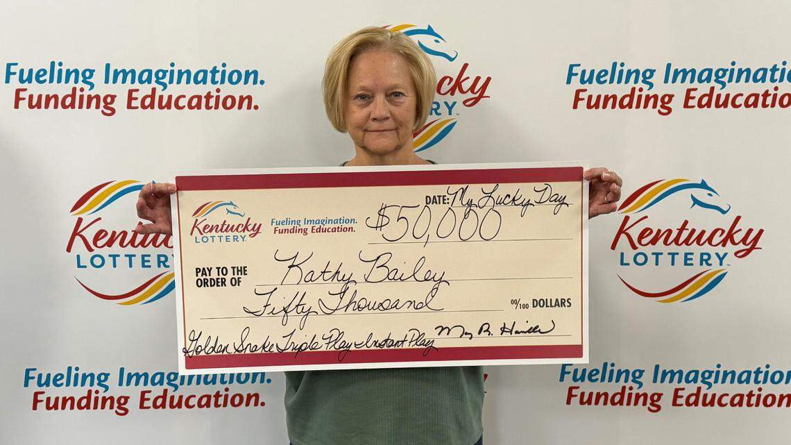 Lexington woman credits lucky fortune cookie for big online Kentucky Lottery win