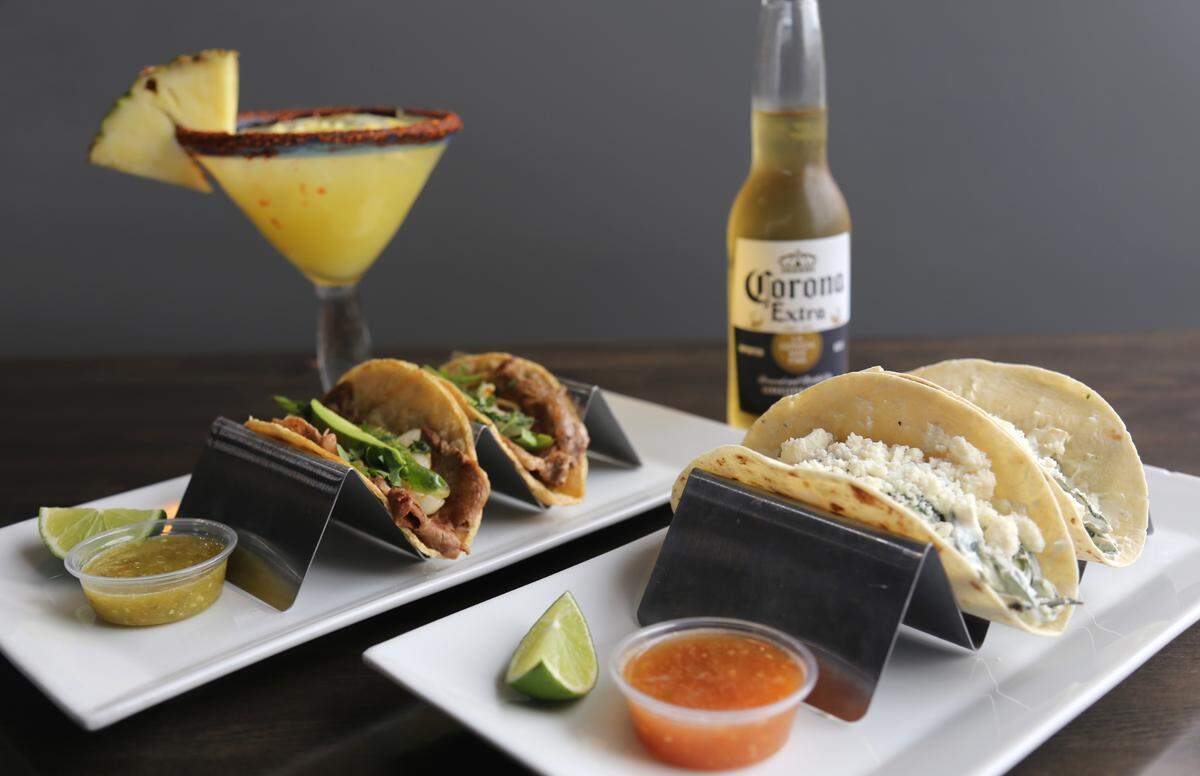 El Charro in Helmsdale will offer two Tacos al Pastor, roasted pork with pineapple, for Crave Taco Week. The El Charro on Old Harrodsburg will offer two Tacos al Alambre, steak and grilled onions, as well as a vegetarian version made with grilled mushrooms and zucchini.