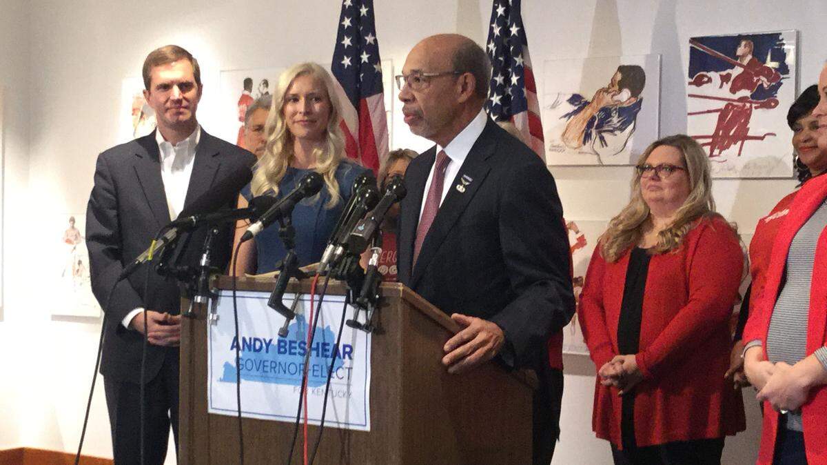 Kentucky Deputy Attorney General J. Michael Brown will head the transition team for Attorney General Andy Beshear’s move to become Kentucky’s next governor.