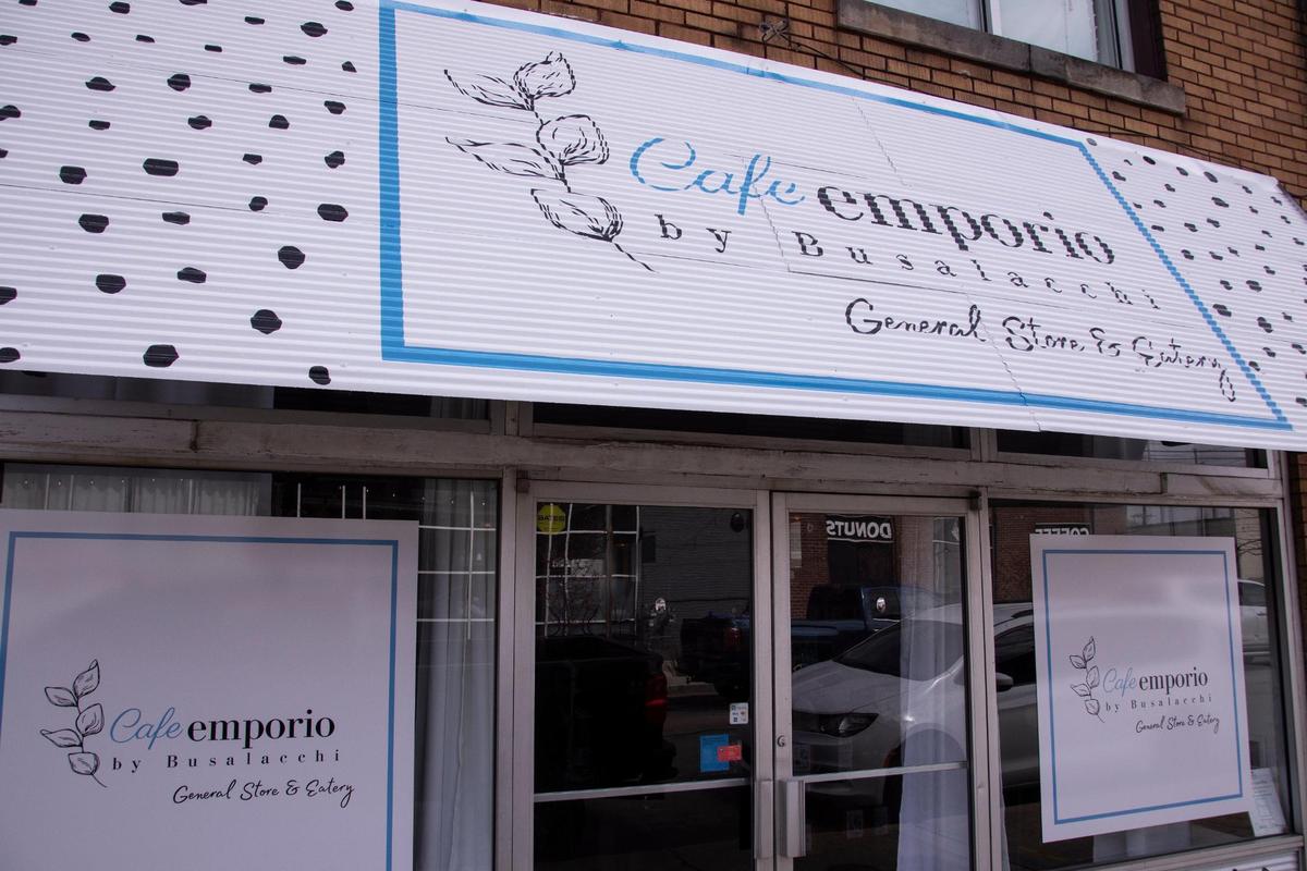 Cafe Emporio plans to have a soft opening the evening of April 1 for the Greyline Block Party then open April 15 before Easter.