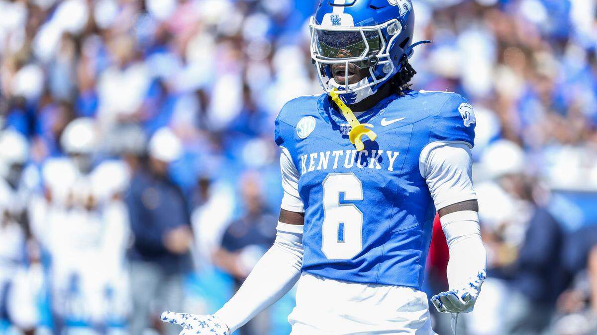 A product of Columbus, Georgia, Kentucky cornerback Jonquis “J.Q.” Hardaway (6) will be returning to his home state when the Wildcats play at No. 5 Georgia Saturday.