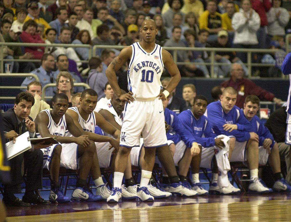 Only Dan Issel (2,138), Kenny Walker (2,080) and Jack Givens (2,038) have scored more points for the Kentucky men’s basketball program than the 1,923 scored by Keith Bogans.