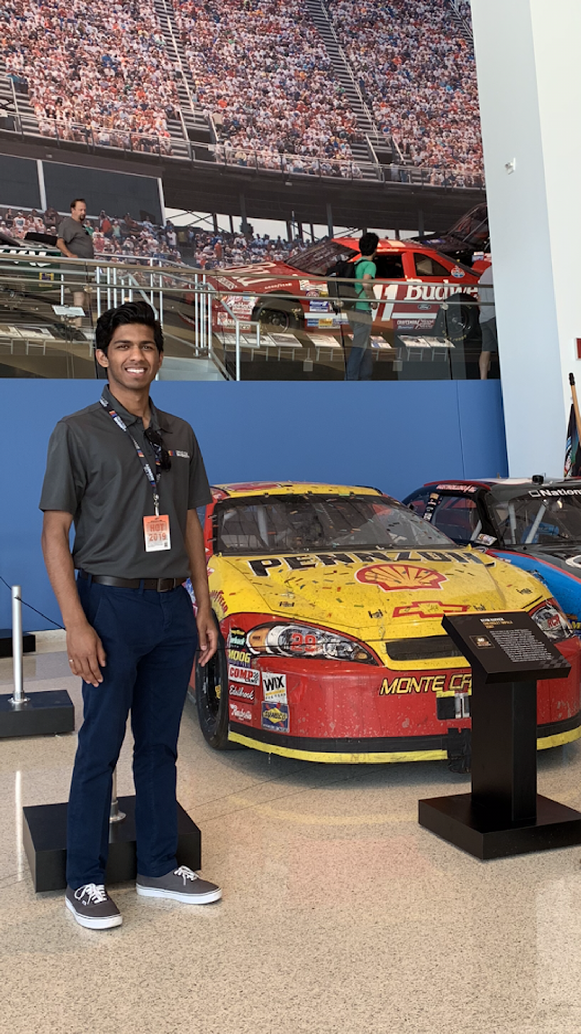 A graduate of Paul Laurence Dunbar High School and the University of Kentucky with a degree in mechanical engineering, Monon Rahman is interning with NASCAR in its Research and Development Center. His long-term goal is to become a crew chief in the Monster Energy NASCAR Cup Series.