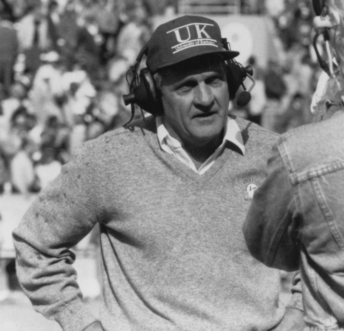 Jerry Claiborne led Kentucky to a 9-3 season in 1984.