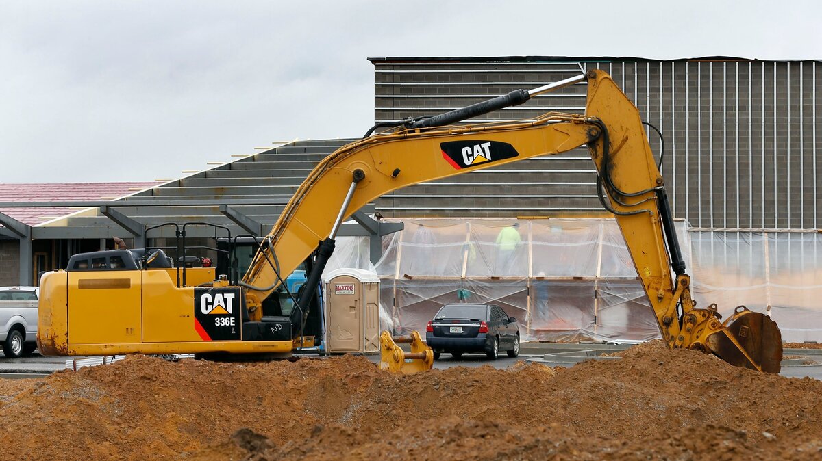 Construction continued Tuesday morning on the new elementary school being built on Athens Boonesboro Road. Fayette County Public Schools officials are asking the community for suggestions as it considers names for the new school.