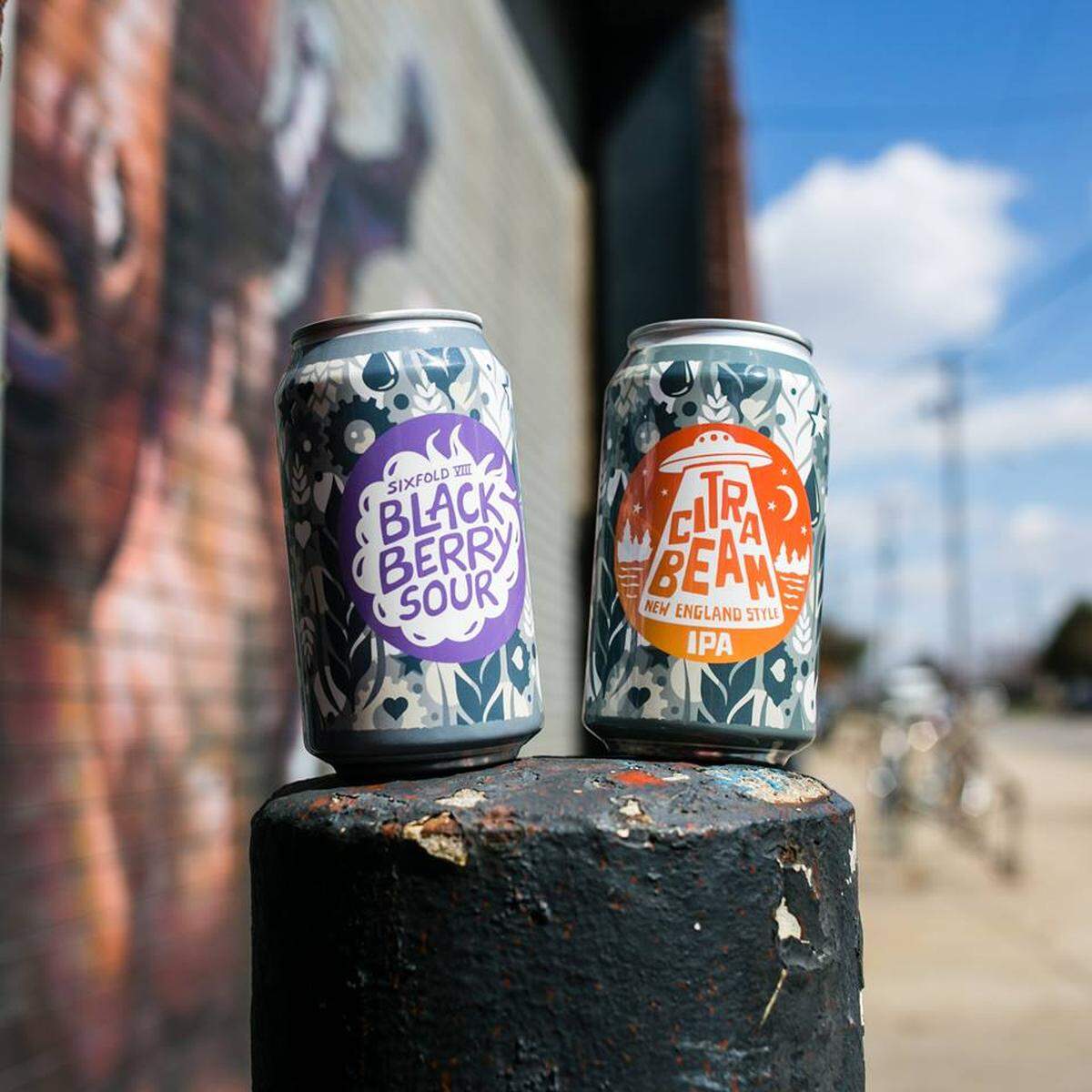 West Sixth is releasing two limited, one-off beers in cans on Saturday: Sixfold VII: Blackberry Sour and Citra Beam, a NE Style IPA.