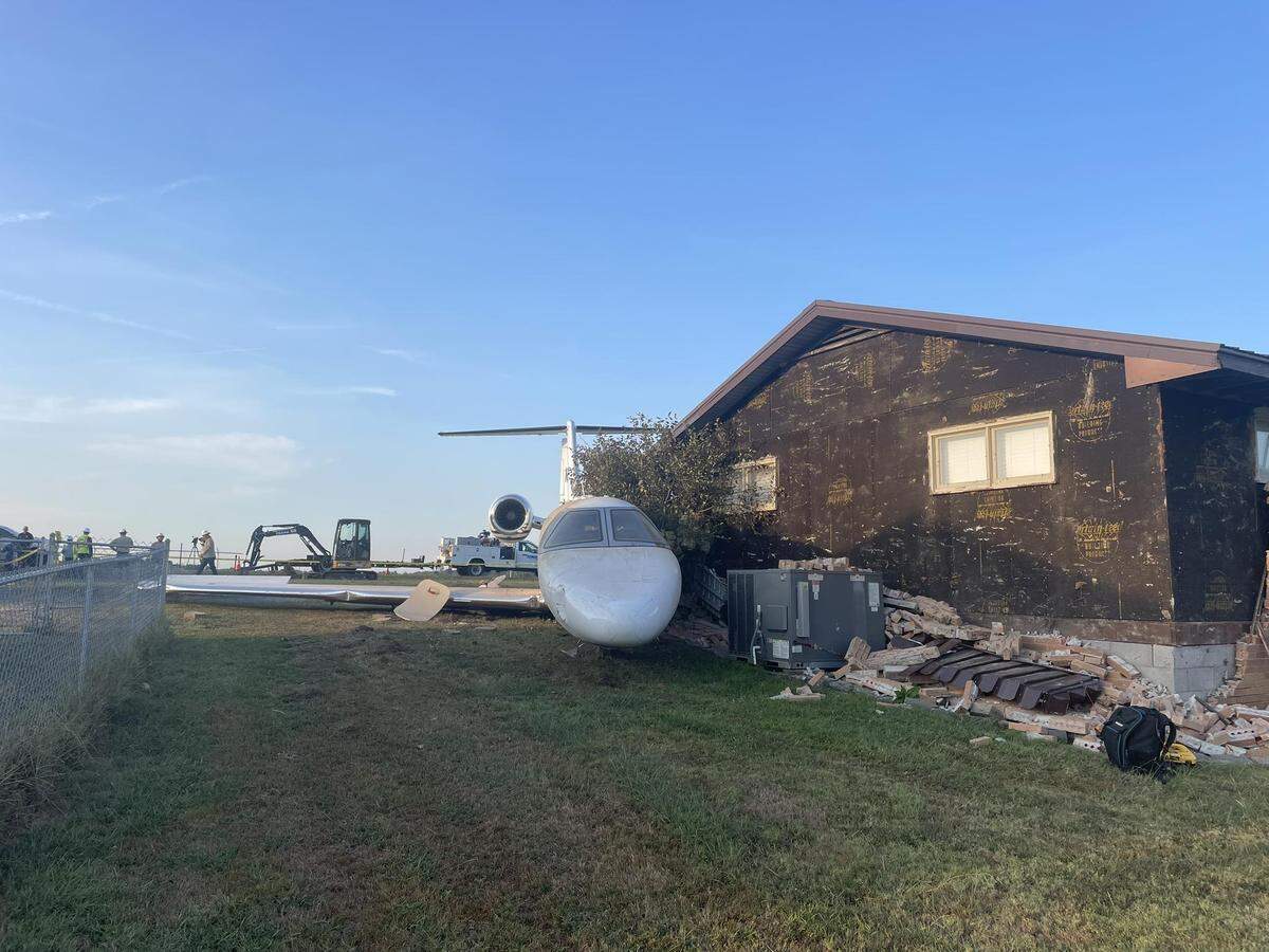 A plane crashed into a residence near the Mayfield Graves County Airport on Sept. 18, 2025.