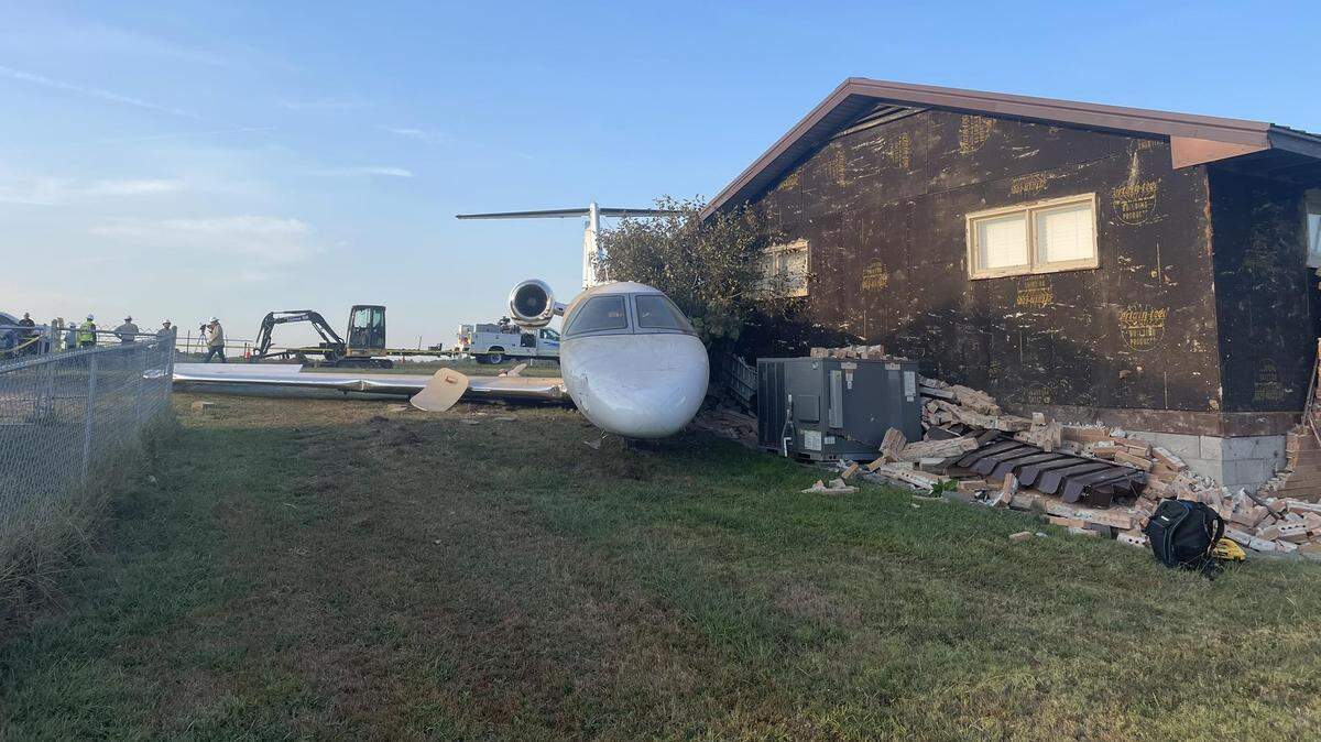 A plane crashed into a residence near the Mayfield Graves County Airport on Sept. 18, 2025.