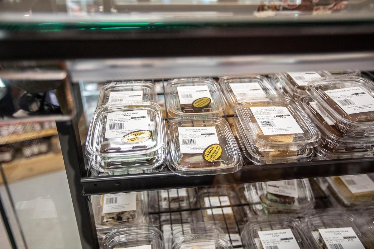 Did you catch the fudge? Walnut Leaf Country Market has lots of homemade fudge.
