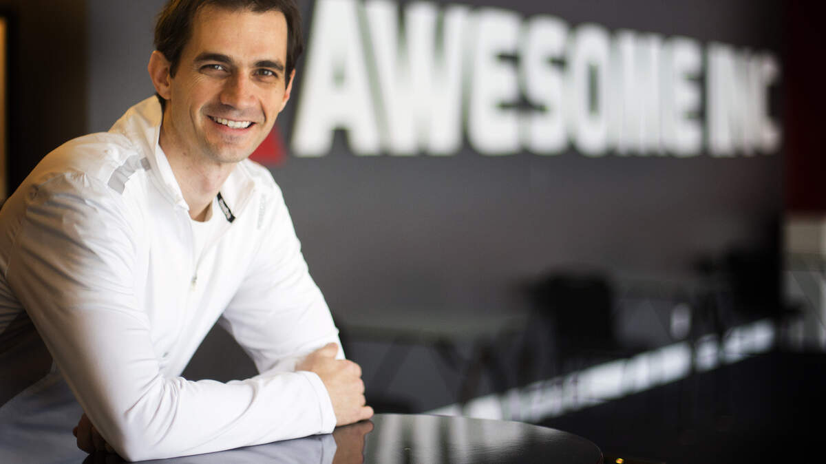 Brian Raney of Awesome Inc., on Wednesday February 4, 2015 in Lexington, Ky. Photo by Mark Cornelison | Staff