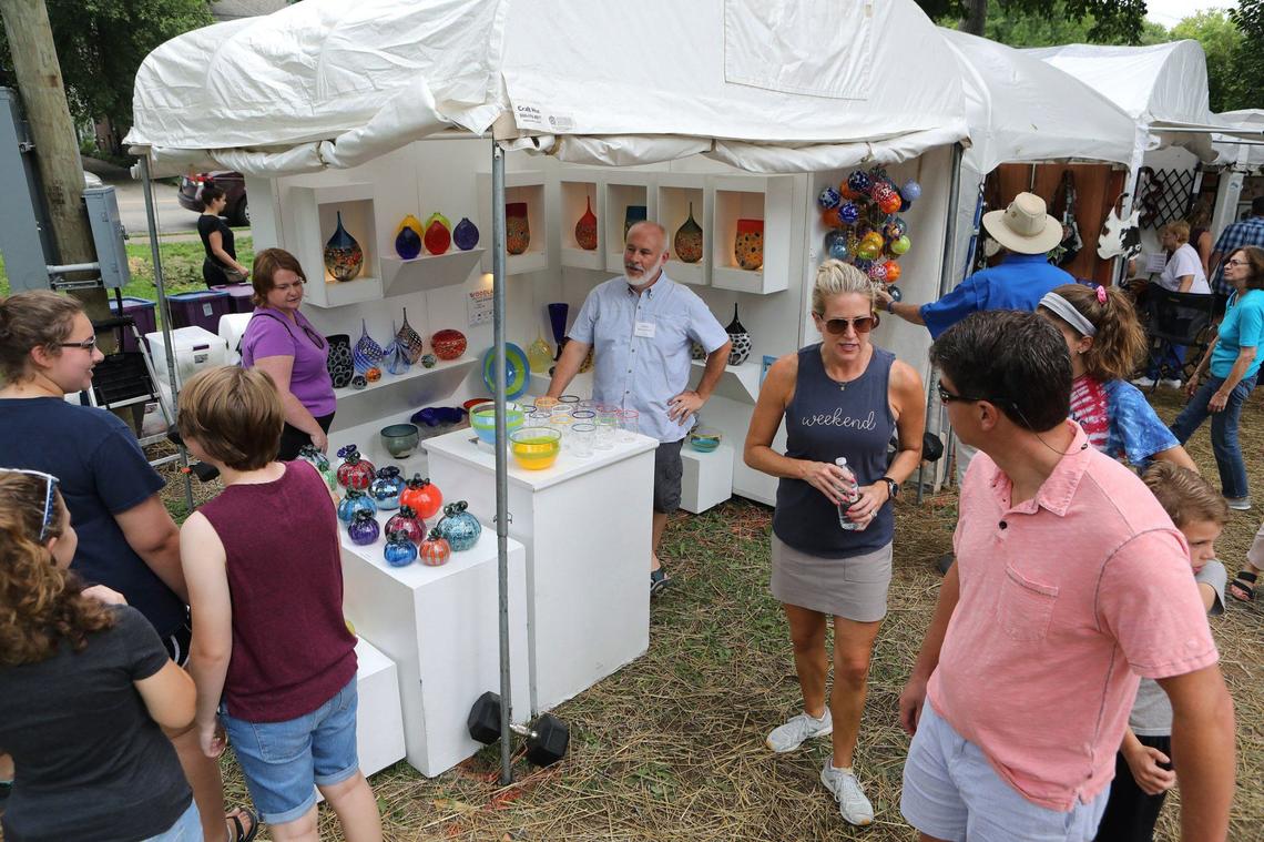 The Woodland Art Fair is Lexington’s premiere arts fair of the year.