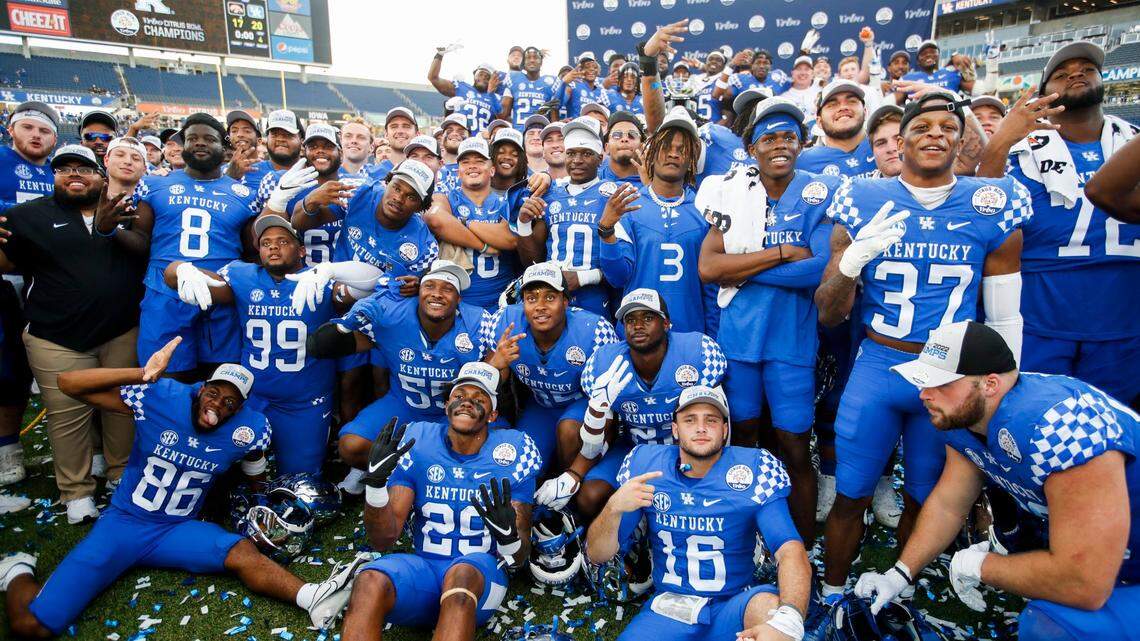 Citrus Bowl: UK football rallies to defeat Iowa, earn 4th straight bowl win