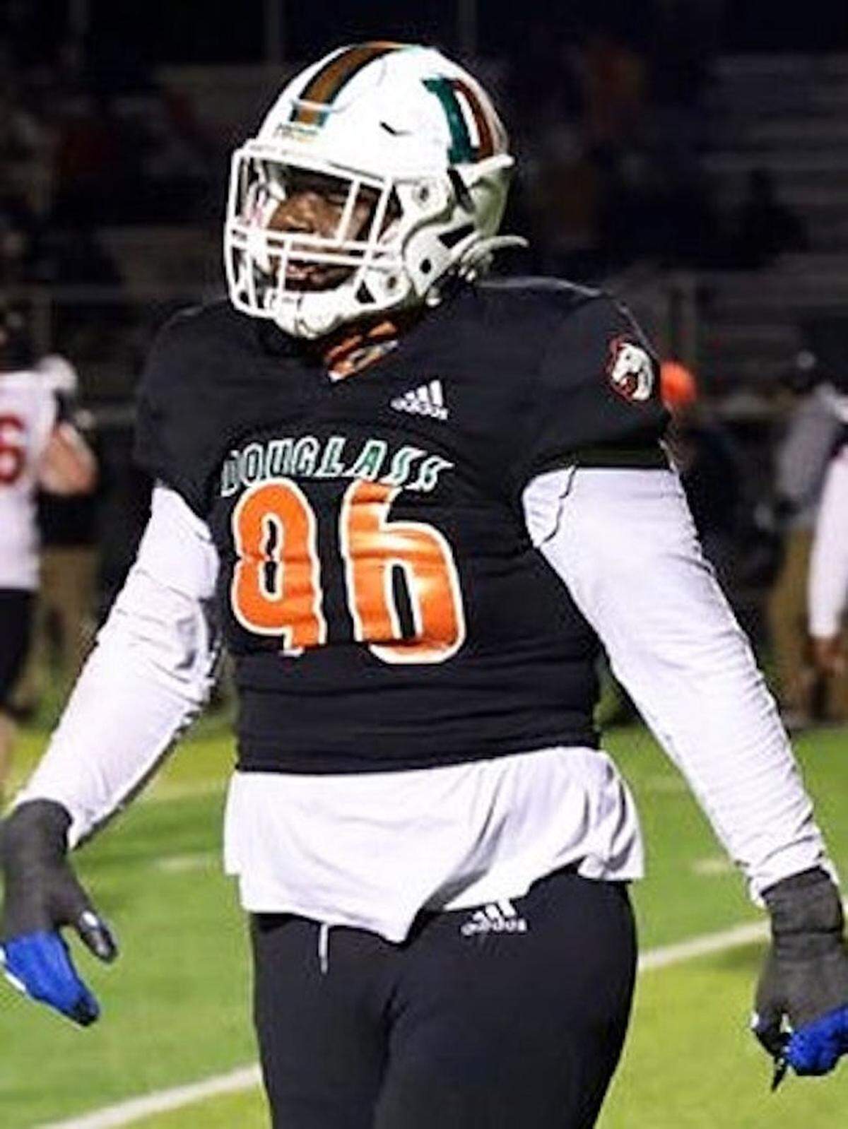 Frederick Douglass defensive lineman Jamarrion Harkless was a first-team All-City selection.