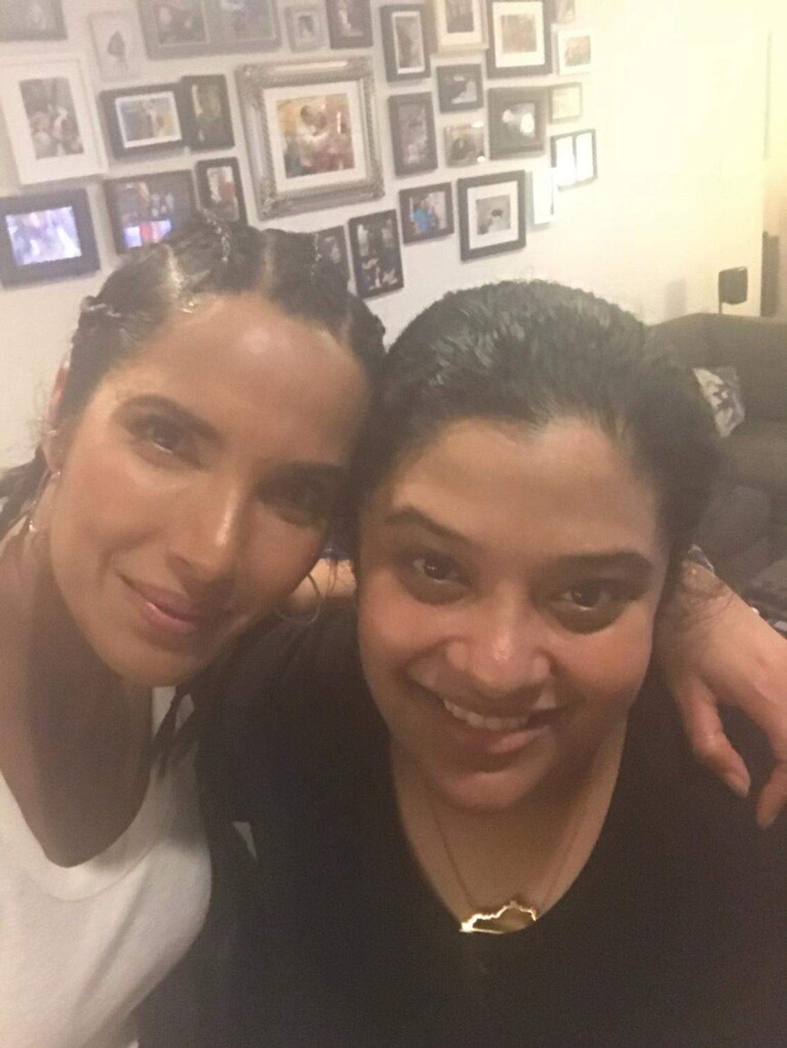 After the taping of "Top Chef" at Rupp Arena on Tuesday, host Padma Lakshmi stopped by chef Samantha Fore's house for a Sri Lankan feast, just because. Fore's Tuk Tuk Sri Lankan Bites whipped up several dishes for Lakshmi, who later called it the best meal she's had in Kentucky.