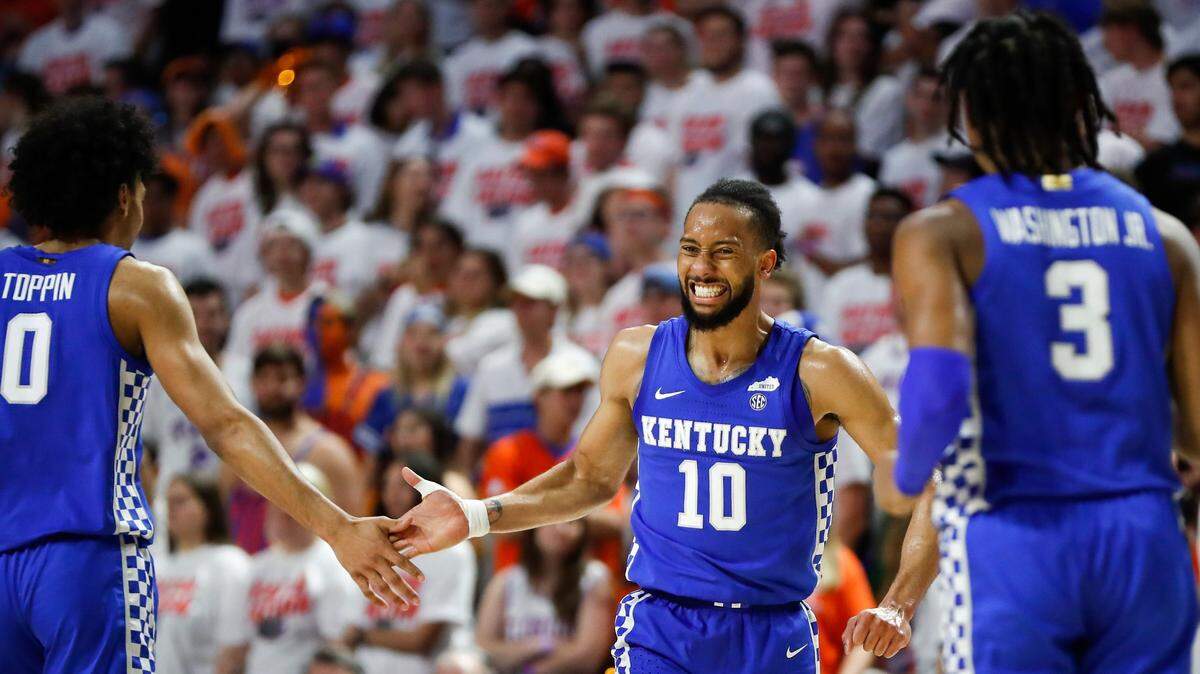 Box score from Kentucky basketball’s 71-63 regular-season ending victory at Florida