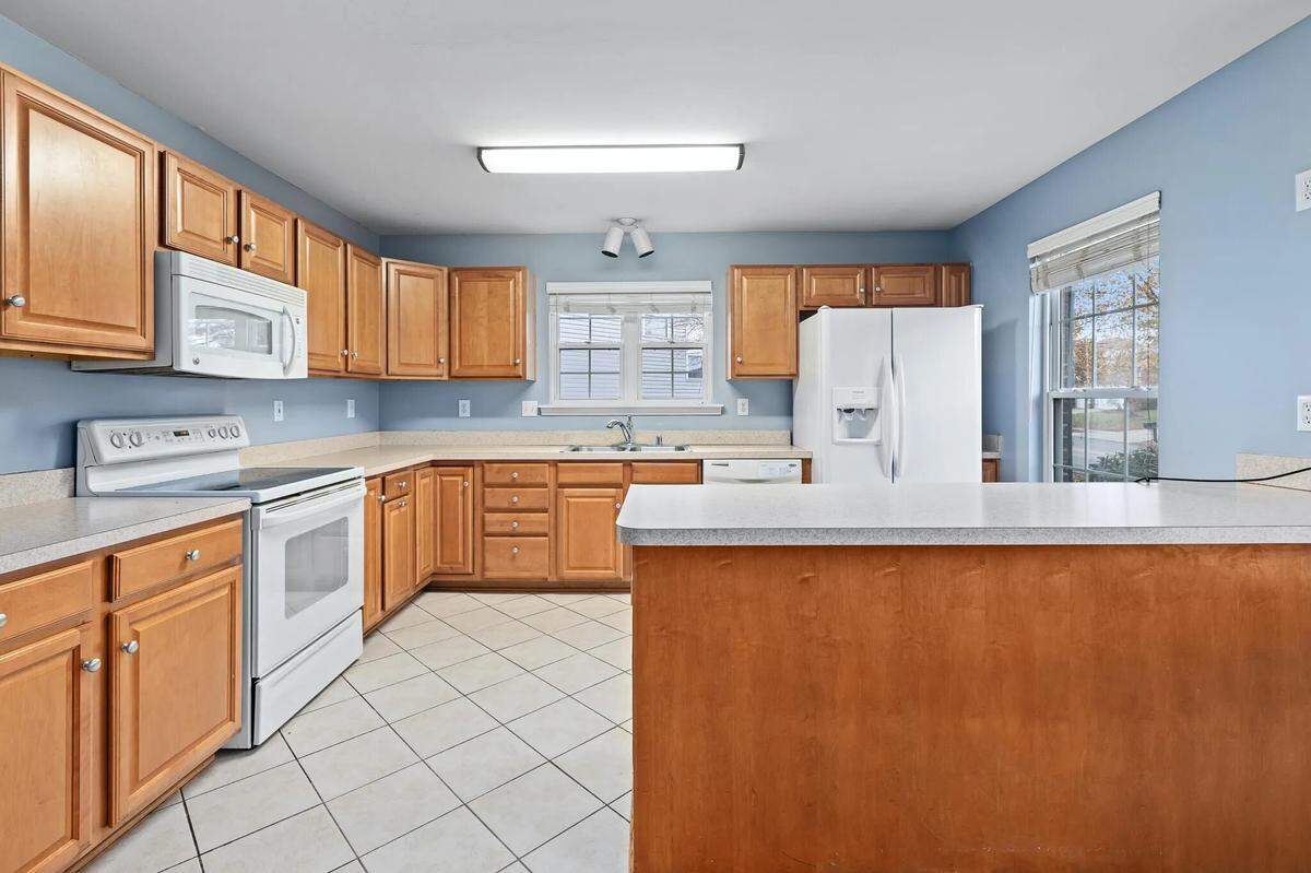 A view of the kitchen at 2916 Sandersville Road. Photo shared with permission from home seller’s agent Austin Polley with Distinctive Living. 