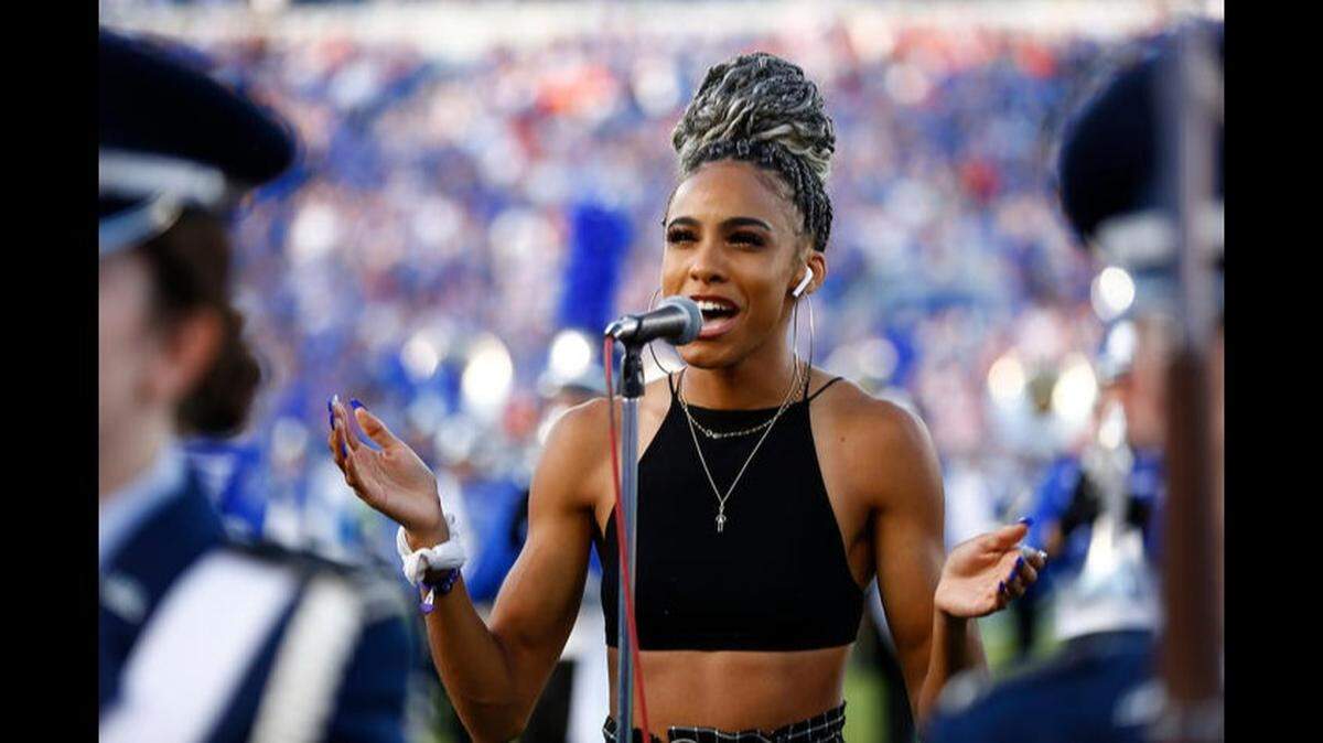 Chloe Abbott is a former University of Kentucky sprinter who will compete on “The Voice.”