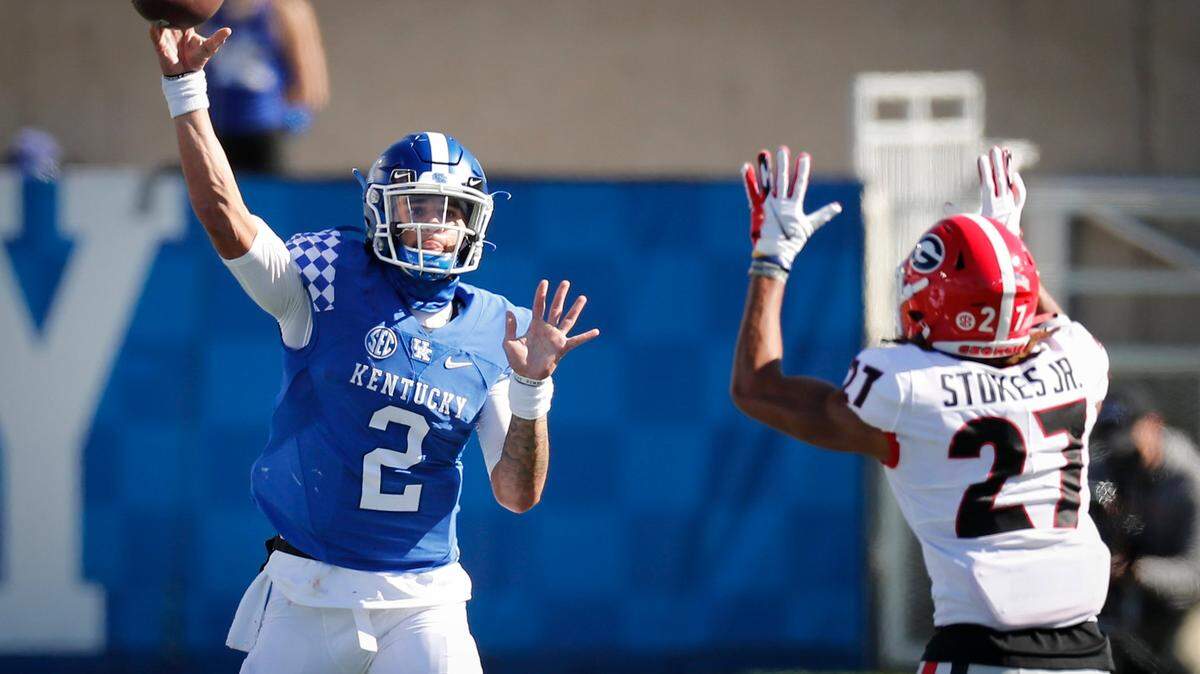 Kentucky quarterback Joey Gatewood is among several signal-callers who will vie for UK’s open job this year.