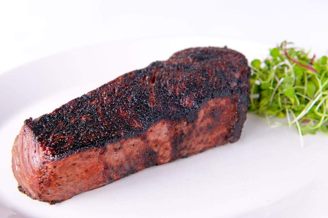 The Sir Barton is a 14 oz. Prime Cut New York Strip at Tony’s of Lexington.