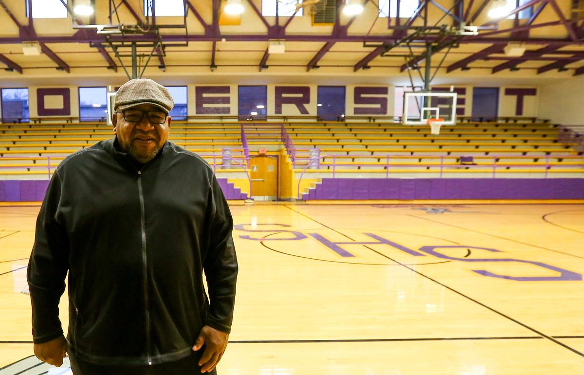 Jeff Perkins, who attended Somerset Dunbar through the seventh grade, says he grew up hearing stories about the school’s 1953 boys’ basketball state championship that was won in the all-black Kentucky High School Athletic League.