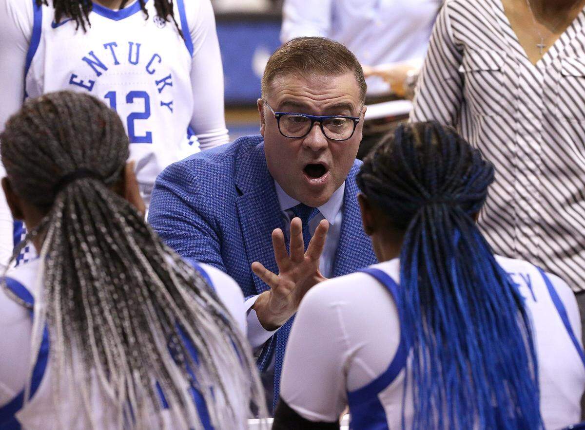 Matthew Mitchell resigned as Kentucky’s head coach Thursday night, citing health concerns. He suffered a head injury in a fall while hiking last spring.
