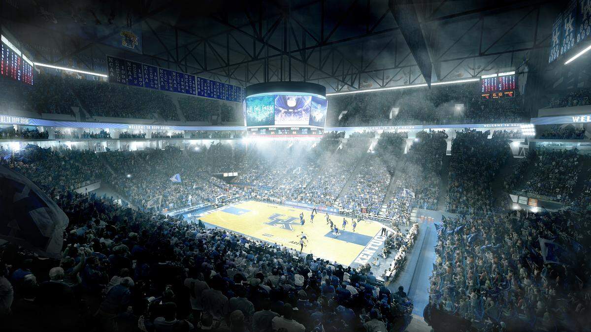 NBBJ Rupp arena THE NEW GAME after the fireworks credits and copyright by Mir www.mir.jpg