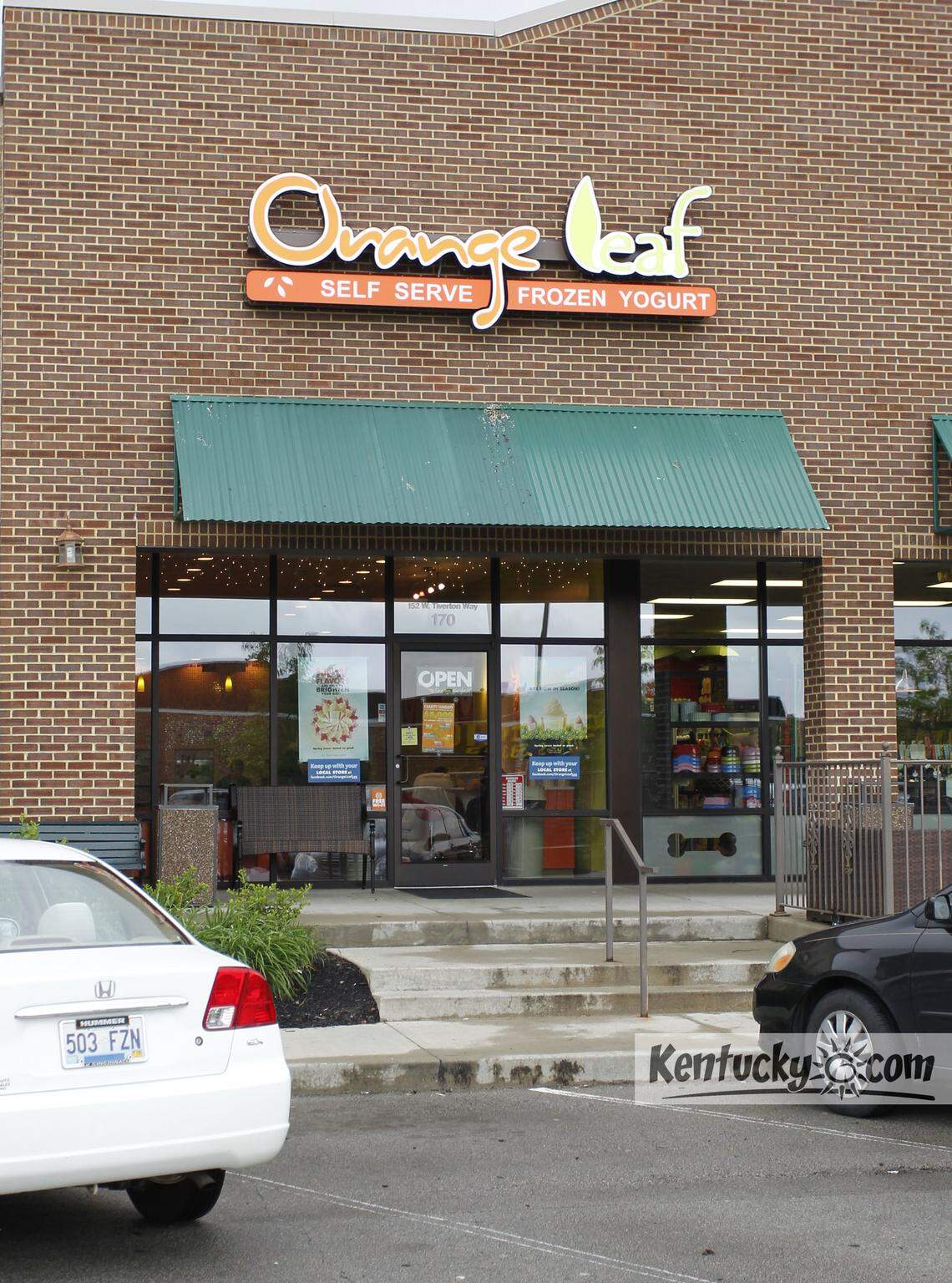 The Orange Leaf on Tiverton Way near Fayette Mall is the last of six Lexington locations.