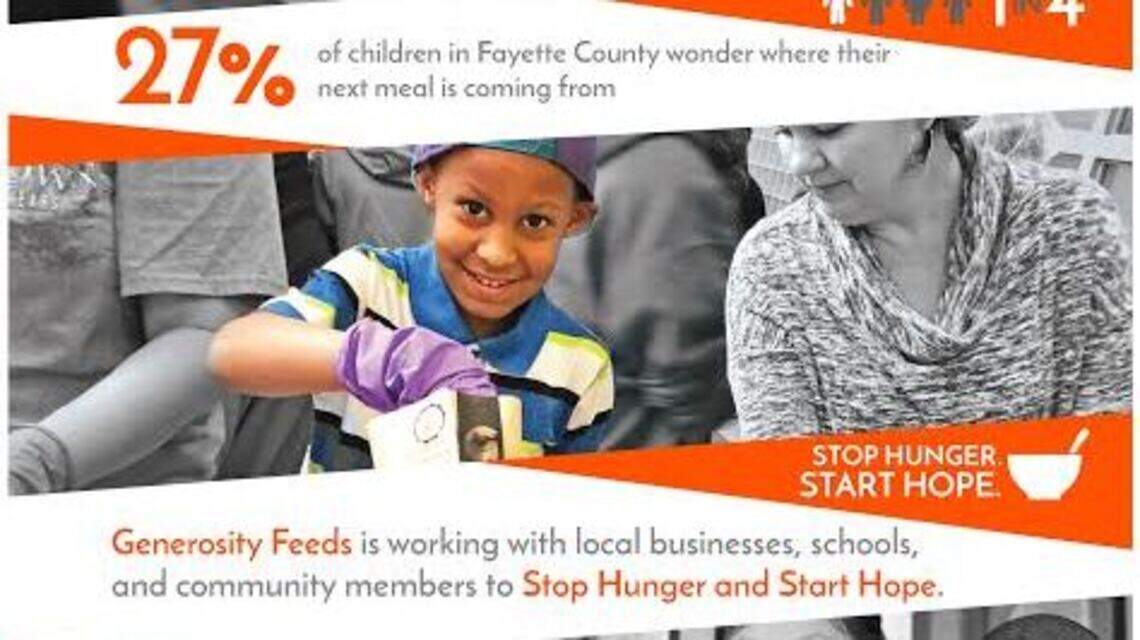 450 volunteers. 25,000 meals. Two hours.  Effort hopes to have impact on child hunger.